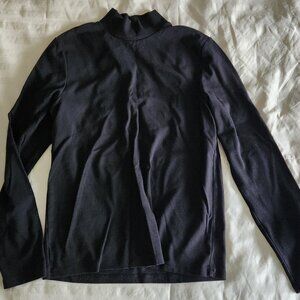 Gap Black Mock neck Long sleeve Shirt